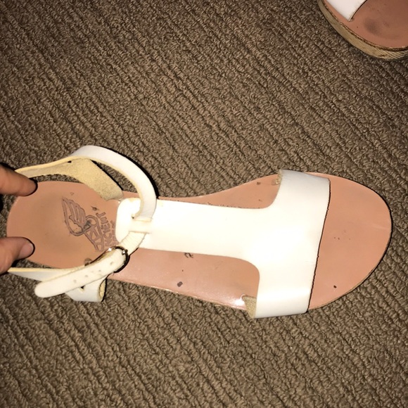 white sandals - Picture 2 of 5